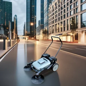 Manual Push Sweeper for Home and Outdoor Use