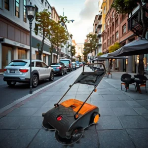 Manual Road and Street Sweeper for Large and Small Garbage