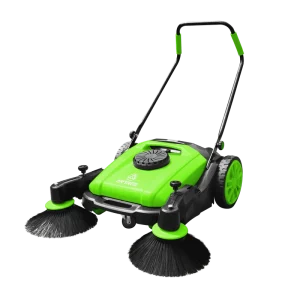 Manual Walk-Behind Small Street and Floor Sweeper for Industrial Use Factory Direct