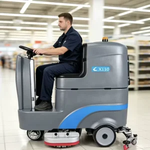 Manufacture Industrial Large Electric Machinery Washing Cleaning Ride on Floor Scrubbing Machine