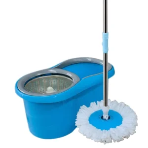 Manufacturer 360 Degree Rotation Spin Technology Microfiber Wringer Mop Bucket for Floor Cleaning Rotary Mop