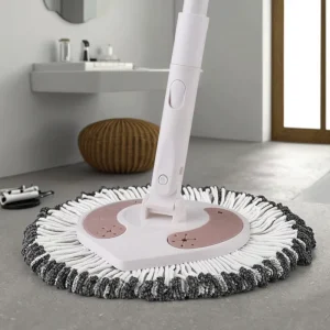 Manufacturer Design-Shaped Flat Mop with Disposable Non-Woven Refills for Dry and Wet Multi-Surface Cleaning