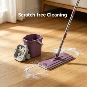 Manufacturer Household Cleaning Mop Stainless Steel Microfiber Cloth