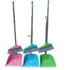 Manufacturer Household Cleaning Set with Long-Handle Dustpan and PET Broom