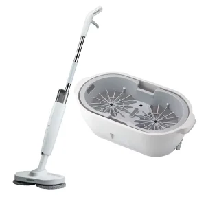 Manufacturer Household Mop Set Hand Free Washing Mop Cleaner 25w 360 Degree Rotatable Magic Spin Mop and Bucket Set