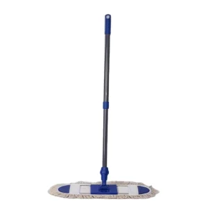 Manufacturer Recycled Cotton Flat Dust Mop for Commercial Hotel Lobby Floor Cleaning