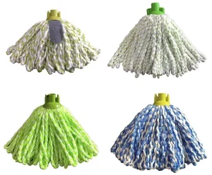Marble Floor Cleaner with Microfiber Twist Mop Head for Kitchen