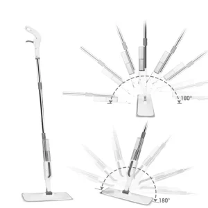 Masthome High Quality Spray Water Swob Microfiber 360 Magic Mops Cleaning Floor Flat Mop With Sprayer