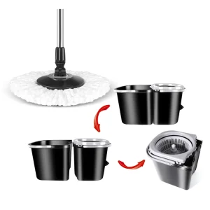 Masthome Professional Supplier Tornado Mop 360 Cedar Mop Spin Car Washing Mops With Bucket and Foot Pedal