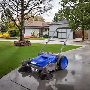 Mechanical Hand-Push Manual Road and Floor Sweeper
