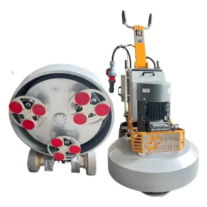 Merrock New Driving Concrete Floor Grinding Machine 15KW Motor Gearbox 850mm Working Width Wireless Remote Control