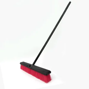 Metal Broom Handle brooms Cleaning Brush Heavy Duty Broom Durable Plastic Garden Cleaning Brush garden deck gravel road ground