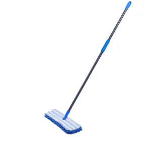 Metal Handle Microfiber Dust Mop with Customized Size for Floor Cleaning