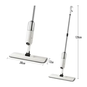 Microfiber 360-Degree Floor Cleaning Spray Mop
