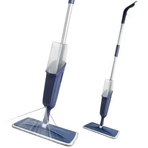 Microfiber 360° Rotating Flat Spray Mop for Floor Cleaning