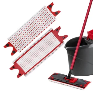 Microfiber Aluminum Pole Mop Cloth Replacement for 2-in-1 Spray Mop Washable Flat Mop Head Refill