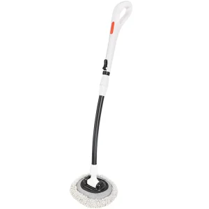 Microfiber Car Cleaning Brush with 180-Degree Rotation and Adjustable Telescopic Pole