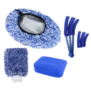 Microfiber Car Wash Mop Cover and Household Window Blind Cleaning Duster