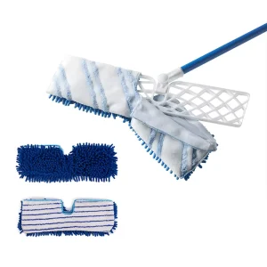 Microfiber Chenille Flat Mop for Housekeeping, Cleaning, and Dusting