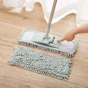 Microfiber Chenille Mop Material Flat Floor Cleaning Mop