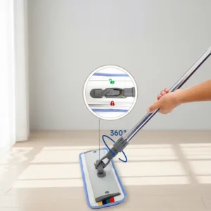 Microfiber Cloth Mop Pad with Aluminum Frame for Ceiling and Window Cleaning