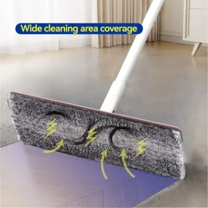 Microfiber Cloth Mop for Dry and Wet Floor Cleaning