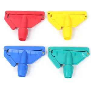 Microfiber Cotton Wet Mop Refill with Plastic Floor Mop Clip