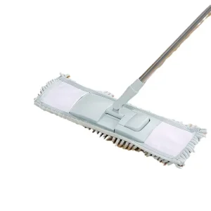 Microfiber Double Sided Flat Mop Folding Flat Mop with Telescopic Handle Cleaning Floor Washable
