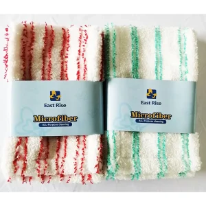 Microfiber Dry Cleaning Flat Mop Set, 2 Pieces