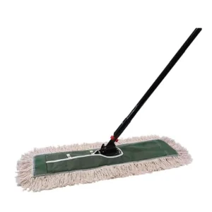 Microfiber Fabric Rectangle Dust Mop with Snap-On Frame