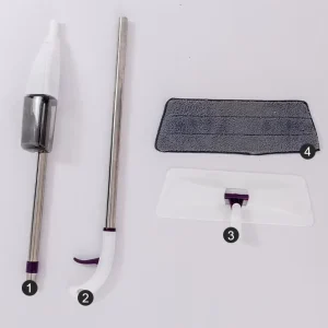 Microfiber Flat 360-Degree Water Spray Mop