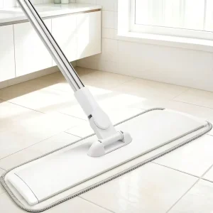 Microfiber Flat Mop Hands-Free Self-Cleaning 360° Rotatable for Home Kitchen Bedroom Cleaning