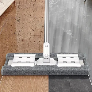 Microfiber Flat Mop Long Handle House Cleaning Floor Mop Wall Window Mop