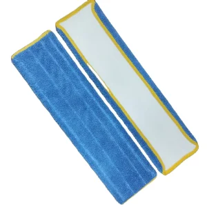 Microfiber Flat Mop Refill Pad for Household Use Square Shape Replacement Cleaning Mop for Floor Application