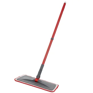 Microfiber Flat Mop with Long Handle and Box Packaging