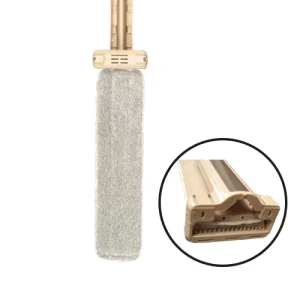 Microfiber Floor Cleaning Mop with 360° Rotation and Squeeze Function
