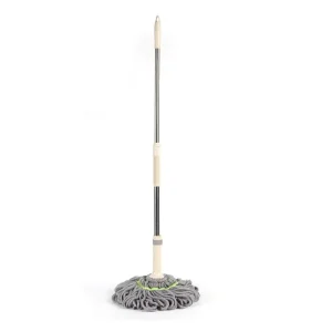 Microfiber Floor Mop with Long Handle for Wet and Dry Cleaning