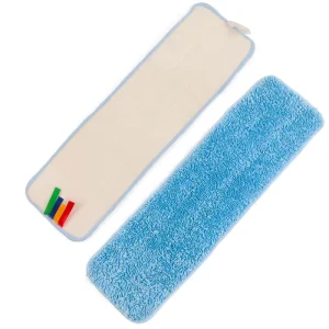 Microfiber Heavy Duty Mop Pad Replacement Heads for Wet Dry Floor Cleaning