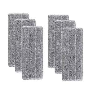 Microfiber Loop Mop Pad Reusable Washable Flat Replacement Cloth Wet-Dry Floor Cleaning Swivel Mop