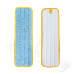 Microfiber Mop Cloth Lint-Free Scratch-Resistant Mop Pad Kitchen Bathroom Floor Cleaning Custom Size Color