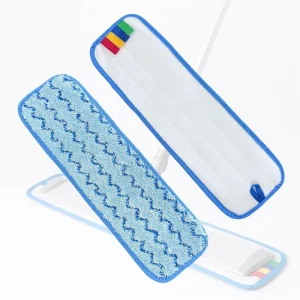 Microfiber Mop Pad Cleaning Cloth Reusable Super Absorbent Machine Washable Durable Eco friendly Sustainable Commercial