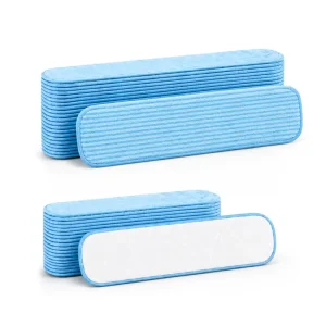 Microfiber Mop Pad Wet & Dry Mop Head Cleaning Pad Leaning Mop Rolls Cloth Refills