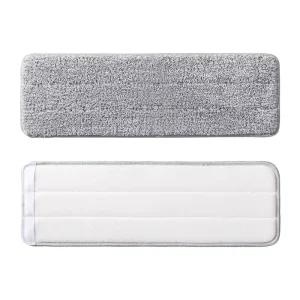 Microfiber Mop with Double Buckle, Washable and Rollable