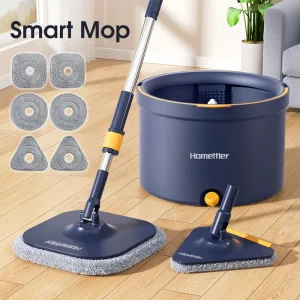 Microfiber Reusable Mop Pads with High Dehydration Rate for Dry and Wet Floor Cleaning