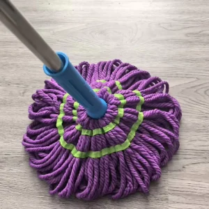 Microfiber Spin Mop with Duster, Traditional Design