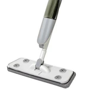 Microfiber Spray Mop with 300ml Refillable Bottle and 2 Replacement Pads