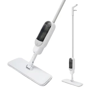 Microfiber Spray Mop with One-Touch Detachable Bottle and Fine-Mist Spray for Tile, Wood and Laminate Floors