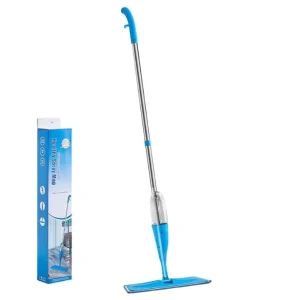 Microfiber Stainless Steel Wet/Dry Spray Mop Set for Floor Cleaning
