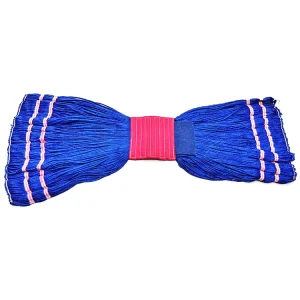 Microfiber String Wet Mop with Looped End and 5 Mopheads Customizable Colors and Weight