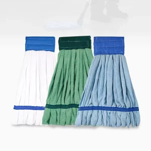 Microfiber Tube Wet Mop Head for Household and Hotel Floor Cleaning
